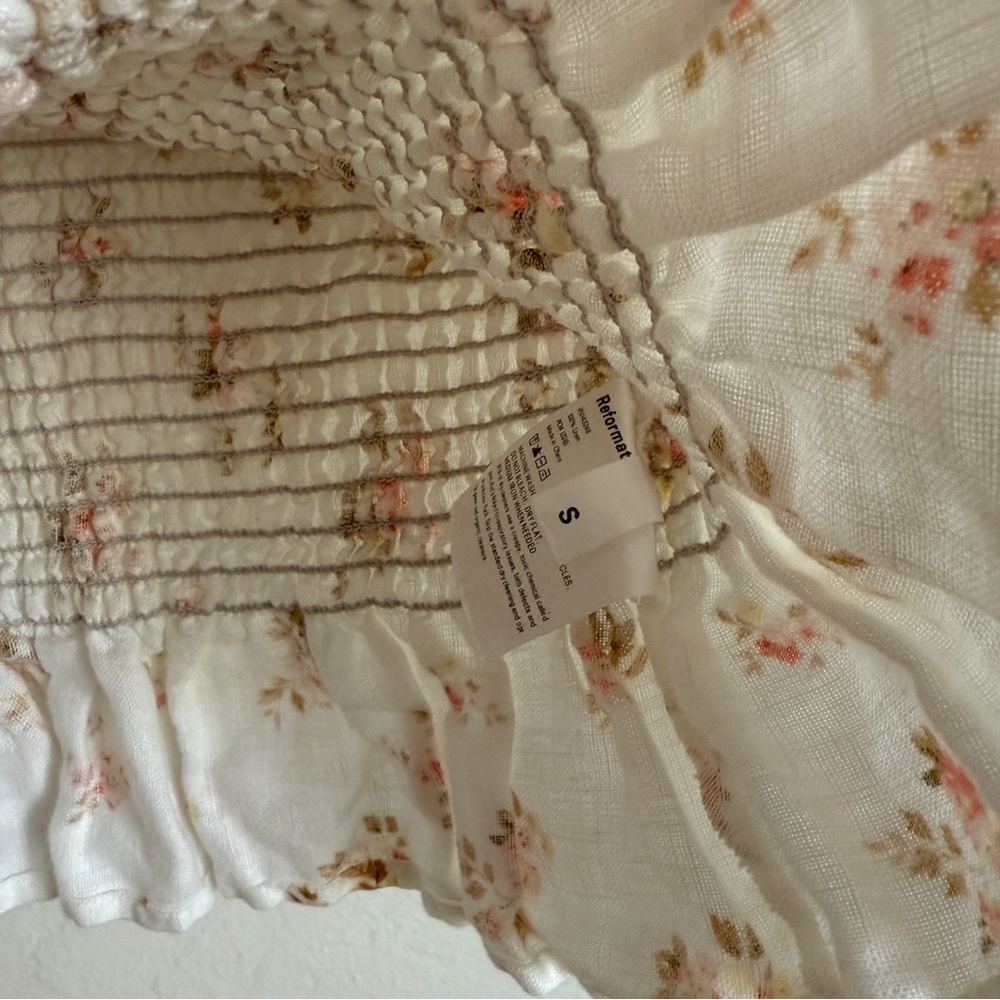 Reformation Floral Junebug Ruffle Tank - Picture 7 of 7